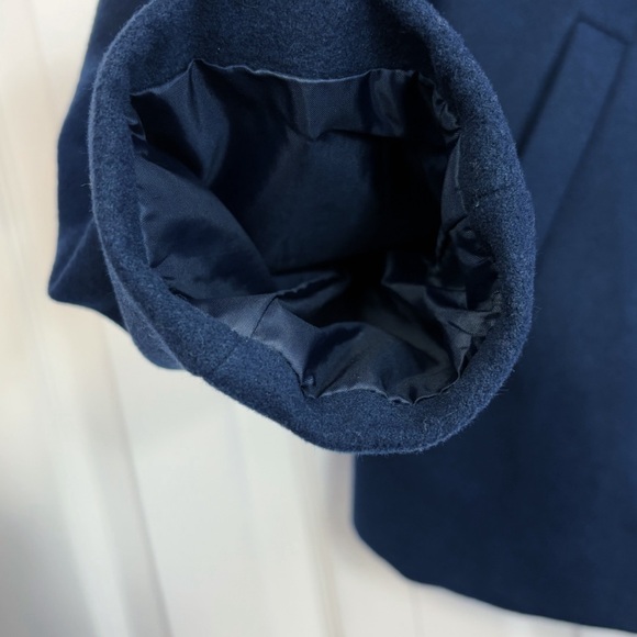 NWT Bongo Juniors' XL Preppy Navy Blue Double-Breasted Peacoat Jacket - Picture 11 of 16
